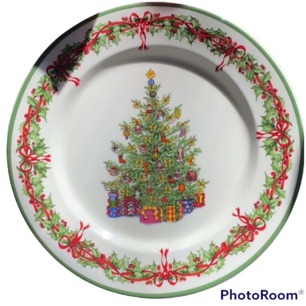 CHRISTOPHER RADKO DREAMY NOSTALGIC HOLIDAY VINTAGE PLATE ⭐️⭐️⭐️⭐️⭐️